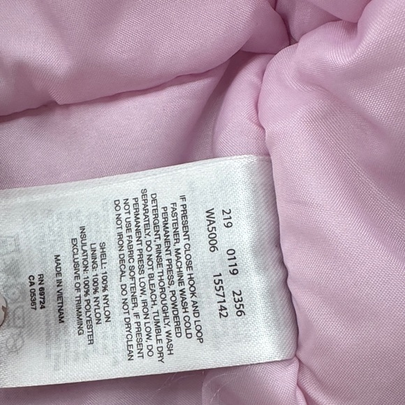 Columbia Kids Pink Patterned Puffer Jacket - Picture 12 of 13